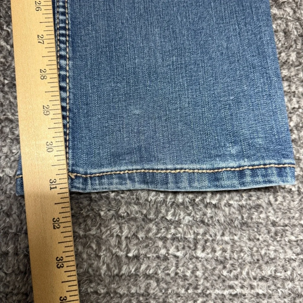 Wrangler Womens Bootcut‎ Jeans Size 9/10 x 32 Blue Denim Medium Wash Stretch